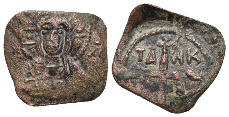 CRUSADERS, Antioch. Tancred. Regent, 1101-1112. Æ Follis (19mm, 1.80 g). Fourth ...