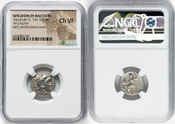 MACEDONIAN KINGDOM. Alexander III the Great (336-323 BC). AR drachm (18mm, 11h). NGC Choice VF. Posthumous issue of Colophon, ca. 310-301 BC. Head of ...