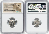 MACEDONIAN KINGDOM. Alexander III the Great (336-323 BC). AR drachm (17mm, 12h). NGC VF. Posthumous issue of Colophon, ca. 310-301 BC. Head of Heracle...