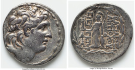 SELEUCID KINGDOM. Antiochus VII Euergetes (Sidetes) (138-129 BC). AR tetradrachm (31mm, 16.73 gm 12h). Choice Fine. Antioch on the Orontes. Diademed h...