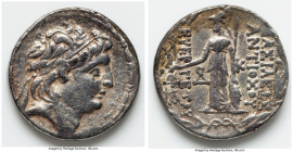 SELEUCID KINGDOM. Antiochus VII Euergetes (Sidetes) (138-129 BC). AR tetradrachm (29mm, 16.36 gm, 12h)Choice Fine. Posthumous issue of Cappadocian Kin...