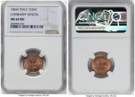 Lombardy-Venetia. Ferdinand I Centesimo 1846-V MS64 Red NGC, Venice mint, KM-C12.2. HID09801242017 © 2022 Heritage Auctions | All Rights Reserved