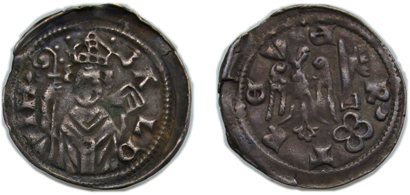 Germany Archbishopric of Mainz Holy Roman Empire ND (1323-1335) Doppelpfennig - ...