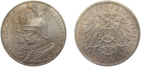 Germany Kingdom of Prussia Second Empire 1901 A 5 Mark - Wilhelm II (Kingdom of Prussia) Silver (.900) Berlin Mint (460000) 27.77g UNC KM526 J106 AKJ1...