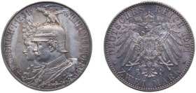 Germany Kingdom of Prussia Second Empire 1901 A 2 Mark - Wilhelm II (Kingdom of Prussia) Silver (.900) Berlin Mint (2600000) 11.111g UNC KM525 J105