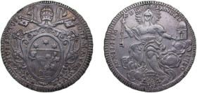 Italy Papal States Italian states 1780 VI 1 Scudo - Pius VI (AVXILIVM DE SANCTO - Holy Mother Church) Silver (.917) 26.3g XF KM1216 Dav ECT1471 Berman...