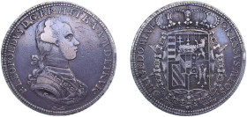 Italy Tuscany Grand Duchy Italian states 1778 1 Francescone - Pietro Leopoldo ("Codino" type) Silver (.917) Florence Mint 27.3g VF MIR380 Dav EC III15...