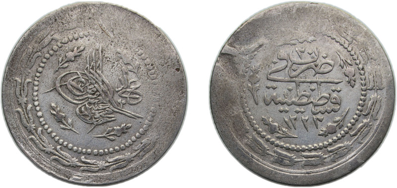 Ottoman Empire AH 1252//30 (1837) ١٢٢٣ Altilik - Mahmud II Billon (.435 silver) ...