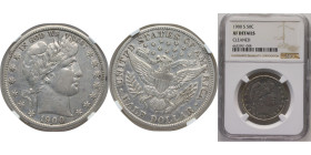 United States Federal republic 1900 S ½ Dollar "Barber Half Dollar" Silver (.900) (.100 copper) San Francisco Mint (2560322) 12.5g NGC XF KM116