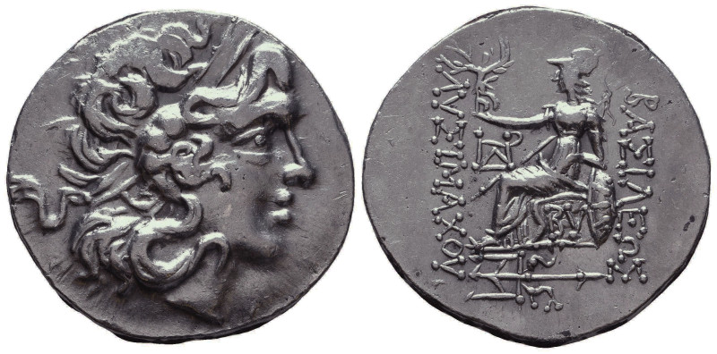 KINGS of THRACE. Lysimachos. 305-281 BC. AR TetradrachmReference:Condition: Very...