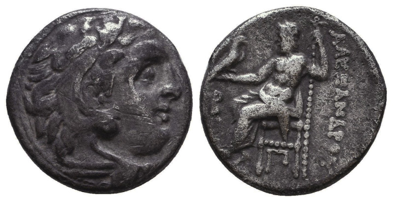 Kings of Macedon. Alexander III. "the Great" (336-323 BC). AR Reference:Conditio...