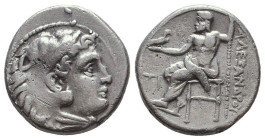Kings of Macedon. Alexander III. "the Great" (336-323 BC). AR Reference:Condition: Very Fine

Weight: 16,8
Diameter: 25,5
