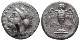 PONTOS, Amisos (as Peiraieos). Circa 435-370 BC. AR DrachmReference:Condition: Very Fine

Weight: 2,3
Diameter: 11,2