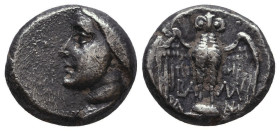 PONTOS, Amisos (as Peiraieos). Circa 435-370 BC. AR DrachmReference:Condition: Very Fine

Weight: 5,6
Diameter: 17,3