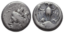 PONTOS, Amisos (as Peiraieos). Circa 435-370 BC. AR DrachmReference:Condition: Very Fine

Weight: 4,1
Diameter:14,3