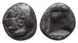 Greek Silver Obol. AR . Circa 4th – 1st C. BC.Reference:Condition: Very Fine

Weight: 1,3
Diameter: 7,4