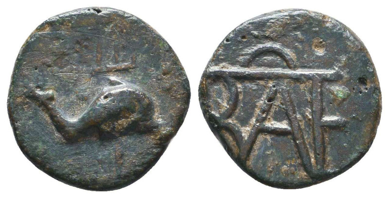 Greek Coin. Ae . Circa 4th – 1st C. BC.Reference:Condition: Very Fine

Weight:...