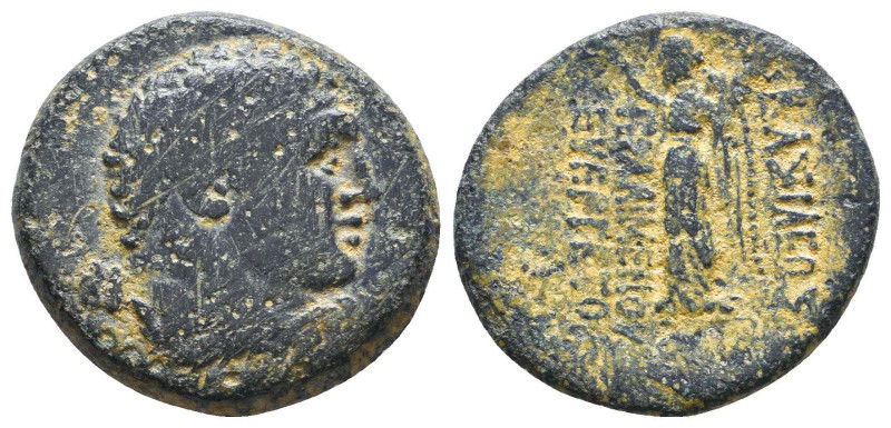 Greek Coin. Ae . Circa 4th – 1st C. BC.Reference:Condition: Very Fine

Weight:...