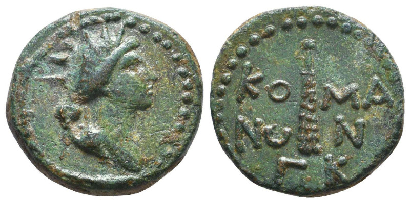 Greek Coin. Ae . Circa 4th – 1st C. BC.Reference:Condition: Very Fine

Weight:...