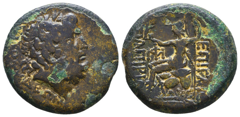 Greek Coin. Ae . Circa 4th – 1st C. BC.Reference:Condition: Very Fine

Weight:...