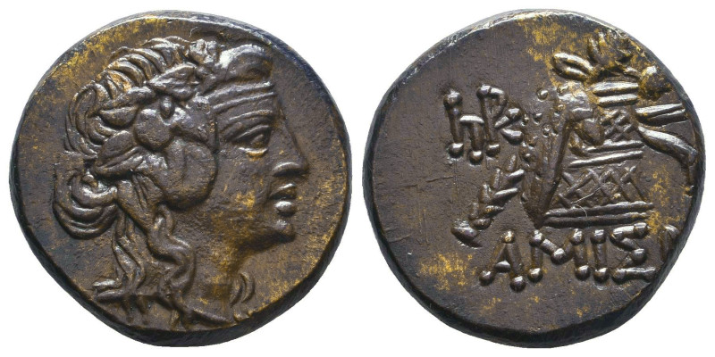 Greek Coin. Ae . Circa 4th – 1st C. BC.Reference:Condition: Very Fine

Weight:...