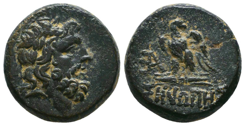 Greek Coin. Ae . Circa 4th – 1st C. BC.Reference:Condition: Very Fine

Weight:...