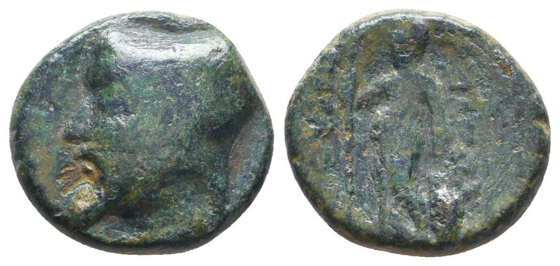 Greek Coin. Ae . Circa 4th – 1st C. BC.Reference:Condition: Very Fine

Weight:...