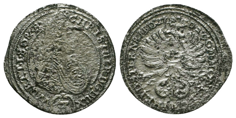 Medieval Coins,Condition: Very Fine

Weight: 1,4 gr
Diameter: 21mm