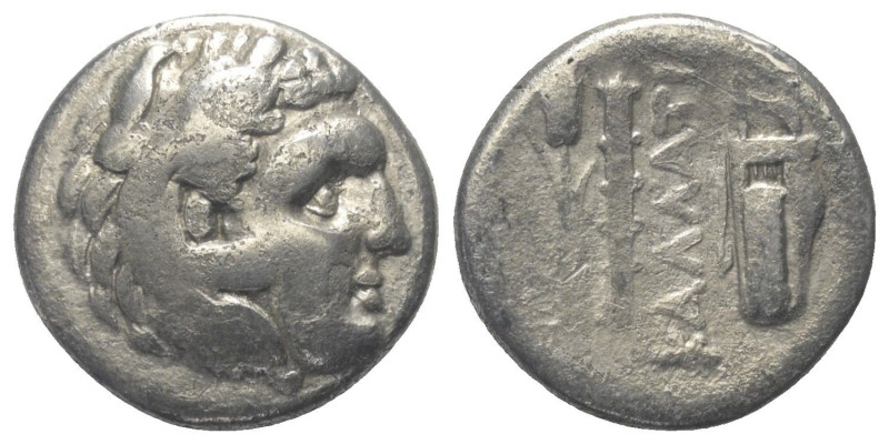 Moesia Inferior. Kallatis.

 Drachme (Silber). 3. - 2. Jhdt. v. Chr.
Vs: Kopf...