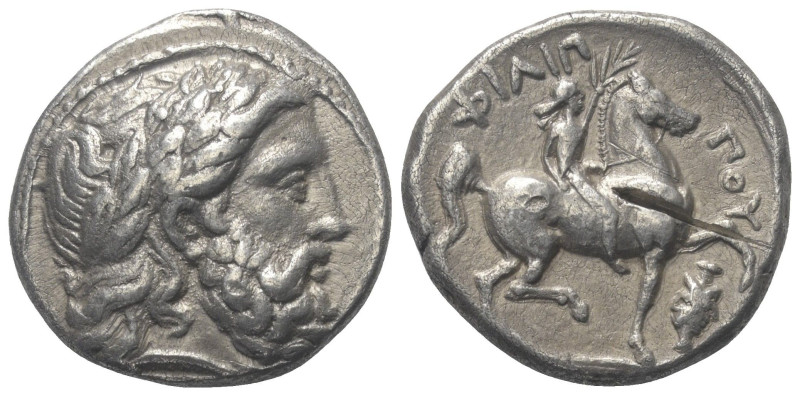 Königreich Makedonien. Philippos II. (359 - 336 v. Chr.).

 Tetradrachme (Silb...