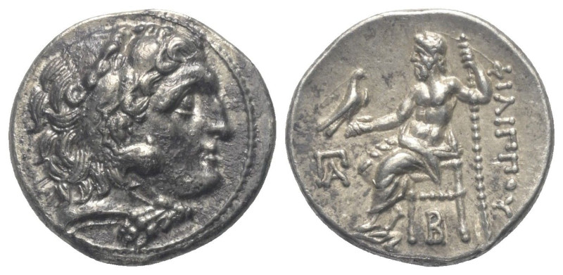 Königreich Makedonien. Philippos III. Arrhidaios (323 - 317 v. Chr.).

 Drachm...