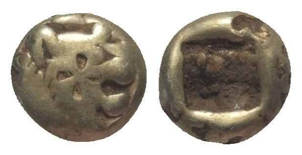 Königreich Lydien. Alyattes - Kroisos (605 - 540 v. Chr.).

 1/12 Stater bzw. ...