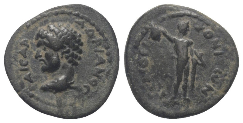 Lykaonien. Eikonion (Iconium). Hadrianus (117 - 138 n. Chr.).

 Bronze.
Vs: B...