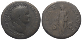 Titus (79 - 81 n. Chr.).

 Sesterz. 80 - 81 n. Chr. Thrakien (?).
Vs: IMP T CAES DIVI VESP F AVG P M TR P P P COS VIII. Kopf mit Lorbeerkranz recht...