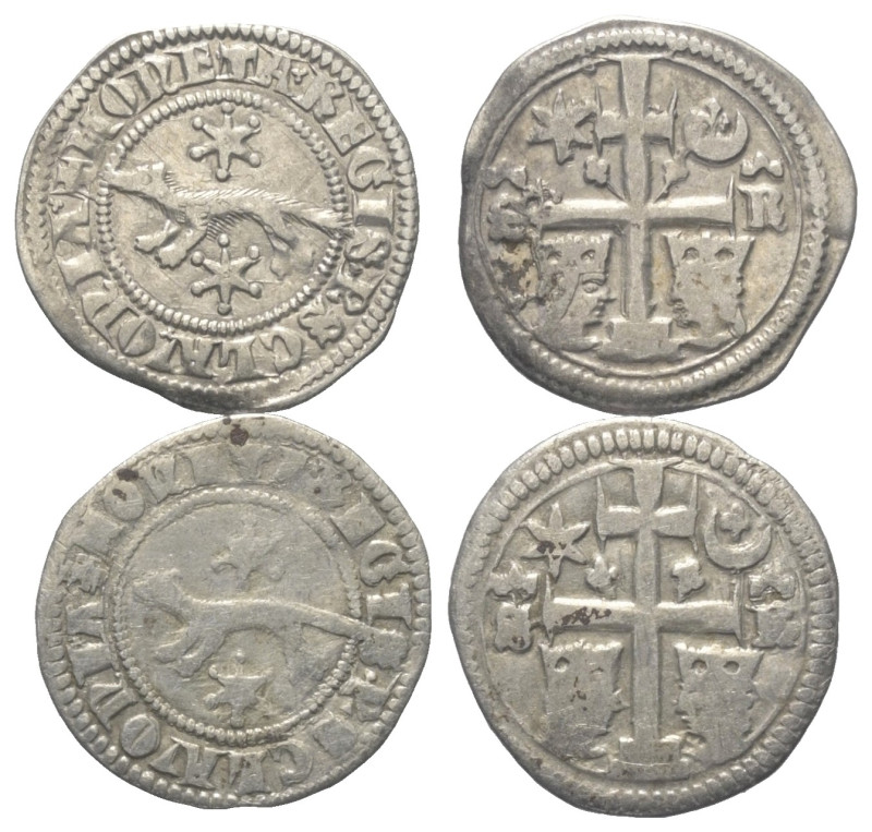 Ungarn. Slawonien. Stephan V. (1270 - 1272).

 Denar (Silber).
Lot (2 Stück):...