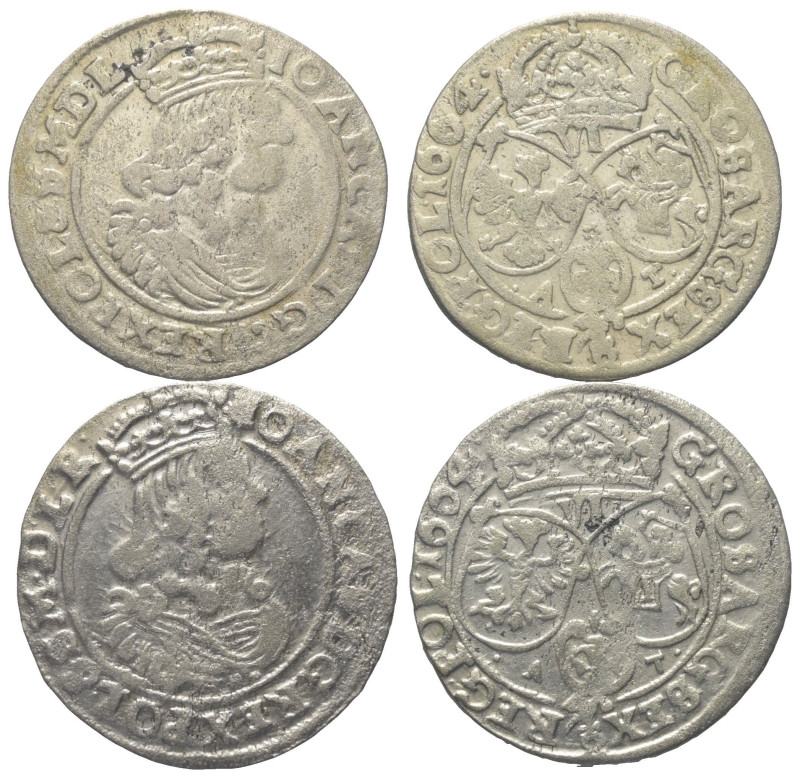 Polen. Königreich. Johann II. Kasimir (1649-1668).

 Sechsgröscher (Szostak, S...