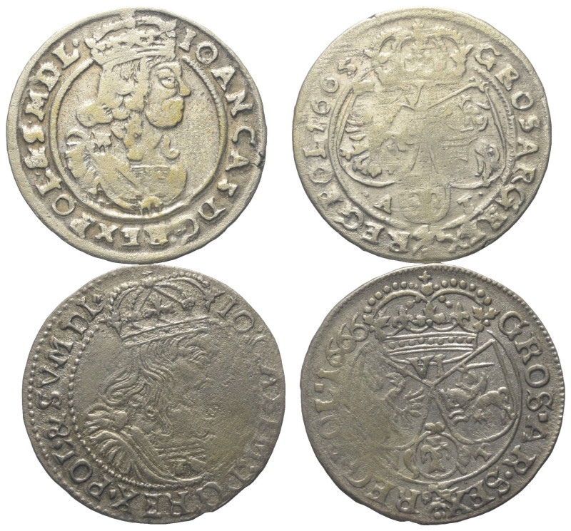 Polen. Königreich. Johann II. Kasimir (1649-1668).

 Sechsgröscher (Szostak, S...