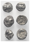 Griechische Münzen - Lots.


Unter anderem: Athen (Attika) / Ungesichterte Münzstätte (Kleinasien) / Kyzikos (Mysien) / Klazomenai (Ionien).

Lot...
