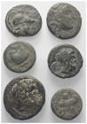 Griechische Münzen - Lots.


Unter anderem: Pergamon (Mysien) / Skepsis (Troas) / Amyntas (Königreich Galatien) / Perge (Pamphylien).

Lot (6 Stü...