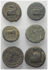 Griechische Münzen - Lots.


Alexandreia (Troas) / Phaselis (Lykien).

Lot (6 Stück): Bronze; ca. 2. - 1. Jhdt. v. Chr.

Sehr schön - fast sehr...