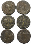 Provinzialrömische Münzen - Lots.


Moesia Inferior.

Lot (3 Stück): Bronze; 3. Jhdt. n. Chr.

Sehr schön.

Verkauft wie besehen, keine Rückg...