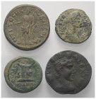 Provinzialrömische Münzen - Lots.


Unter anderem: Troas / Pisidien.

Lot (4 Stück): Bronze; 2. - 3. Jhdt. n. Chr.

Sehr schön.

Verkauft wie...