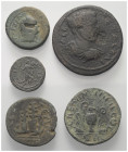 Provinzialrömische Münzen - Lots.


Unter anderem: Pisidien.

Lot (5 Stück): Bronze; 2. - 3. Jhdt. n. Chr.

Sehr schön.

Verkauft wie besehen...