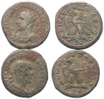 Provinzialrömische Münzen - Lots.


Seleukis und Pierien.

Lot (2 Stück, Silber): Tetradrachme; 3. Jhdt. n. Chr.

Sehr schön.

Verkauft wie b...