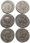 Provinzialrömische Münzen - Lots.


Seleukis und Pierien.

Lot (3 Stück, Silber): Tetradrachme; 3. Jhdt. n. Chr.

Sehr schön.

Verkauft wie b...