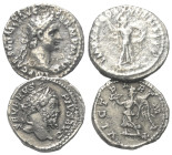 Römische Münzen - Lots. Kaiserzeit.


Lot (2 Stück, Silber): Denare.
Domitianus (81 - 96 n. Chr.) und Septimius Severus (193 - 211 n. Chr.).

Se...