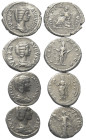 Römische Münzen - Lots. Kaiserzeit.


Lot (4 Stück, Silber): Denare der Iulia Domna (gest. 217 n. Chr.).

Sehr schön.

Verkauft wie besehen, ke...