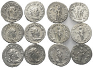 Römische Münzen - Lots. Kaiserzeit.


Lot (6 Stück, Silber): Antoniniane des Phillipus Arabs (244 - 249 n. Chr.)
Verschiedene Rückseiten.

Sehr ...