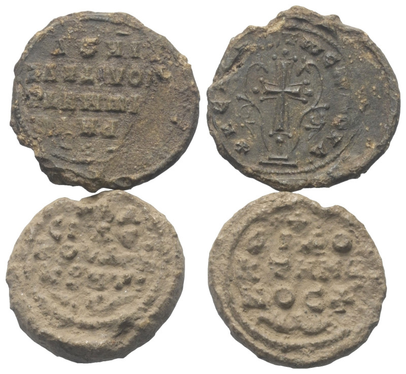 Siegel, Plomben, Tesserae - Lots.


Byzantinische Siegel.

Lot (2 Stück, Bl...