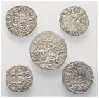 Mittelalter - Lots.


Ungarn. Maria (1382 - 1395) und Sigismund (1387 - 1437).
Polen. Wladyslaw II. Jagiello (1386 - 1434).

Lot (5 Stück, Silbe...